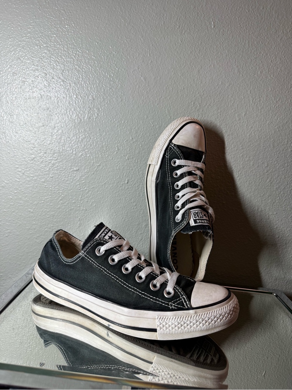 Converse Chuck 70 Low Top Black Canvas Sneakers Women’s 7 Men’s 5